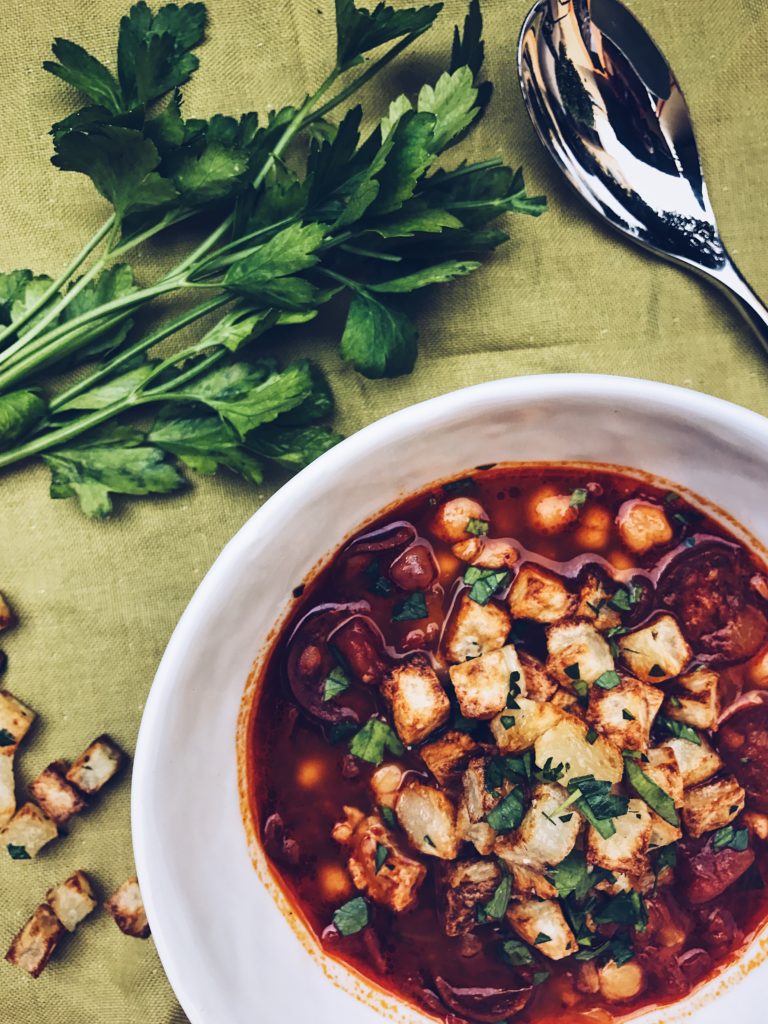 Spanish Garbanzo and Chorizo Soup The Migoni Kitchen