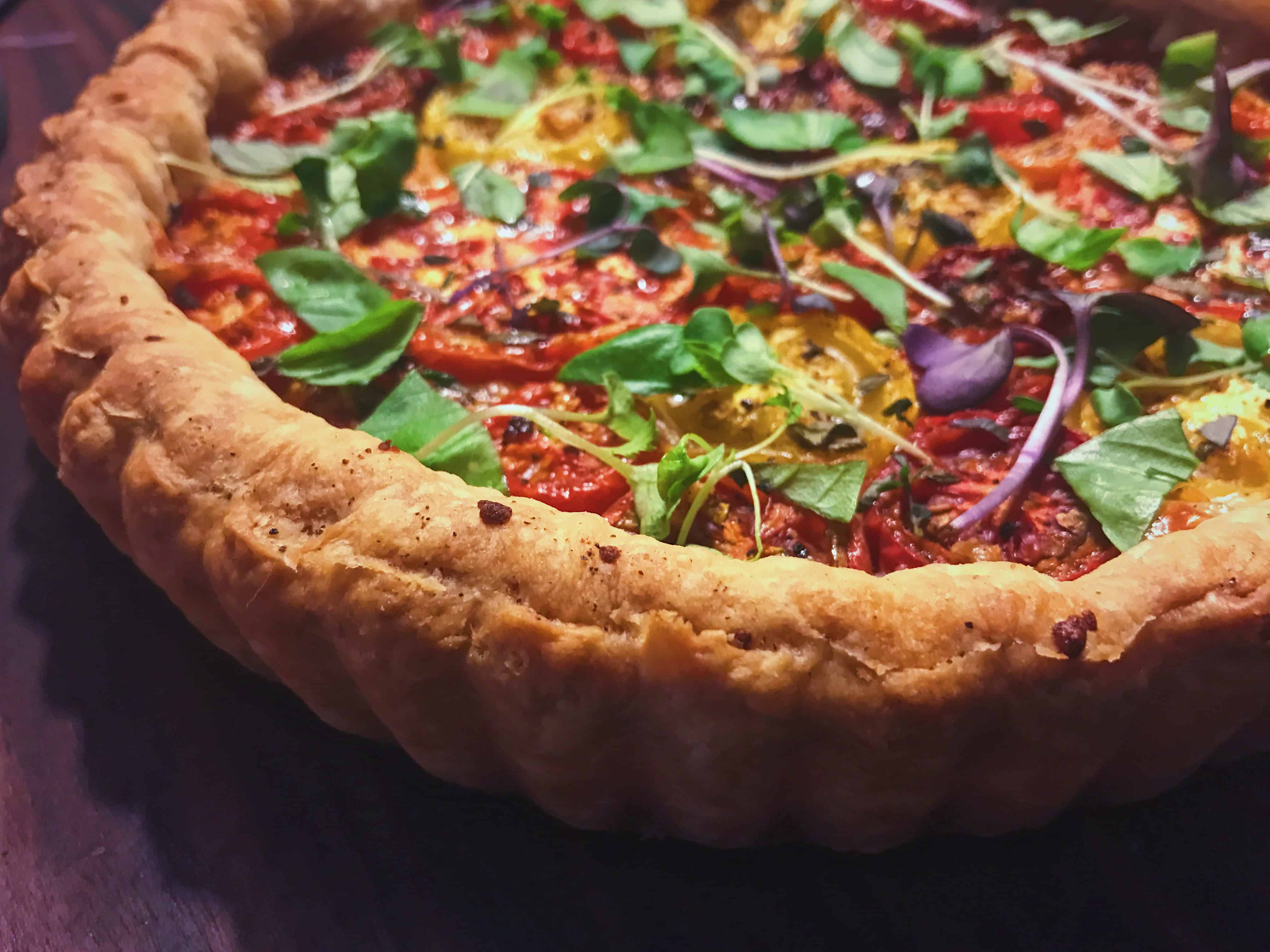 Rustic Tomato Tart