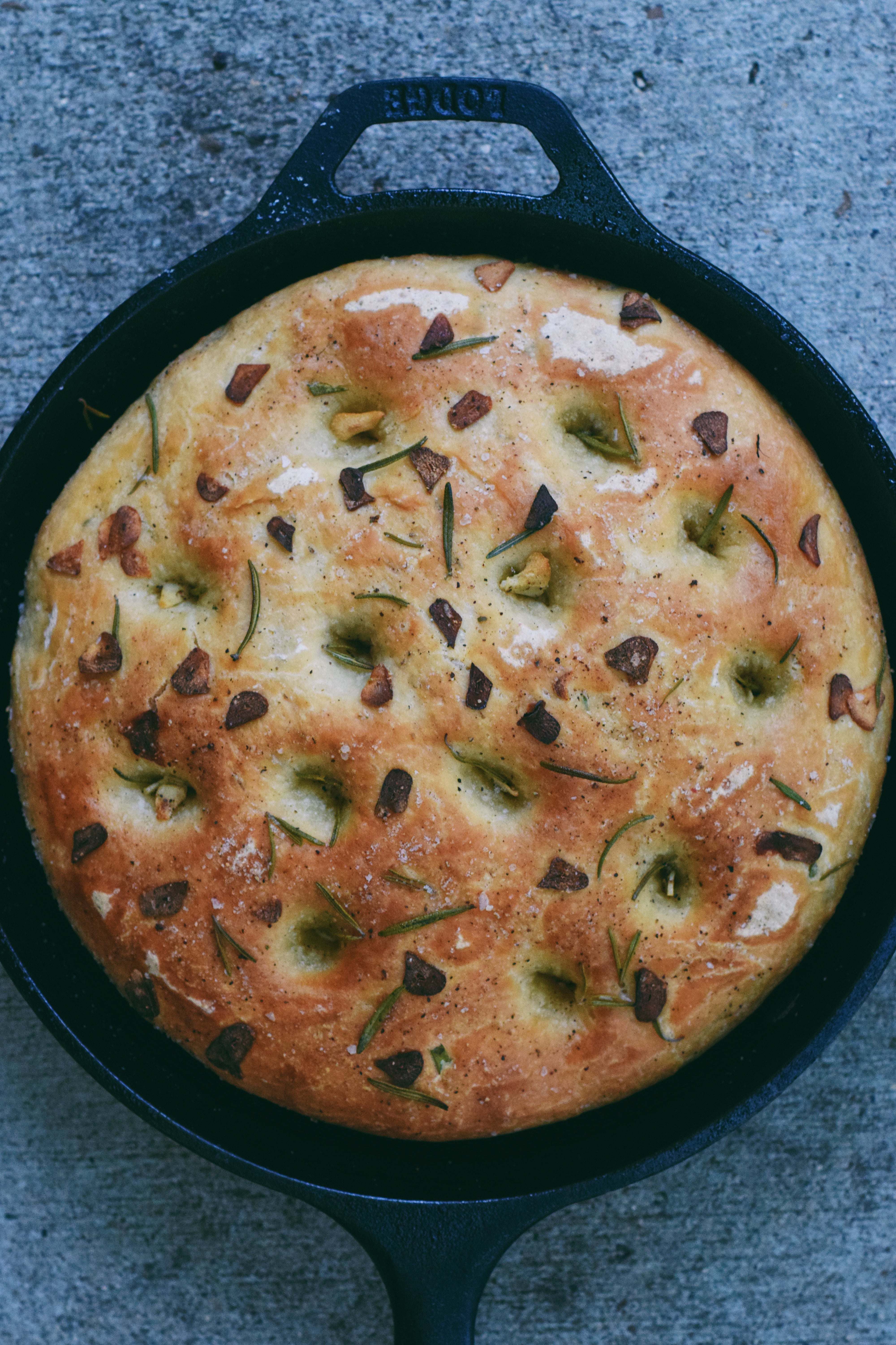 Garlic and Rosemary Focaccia
