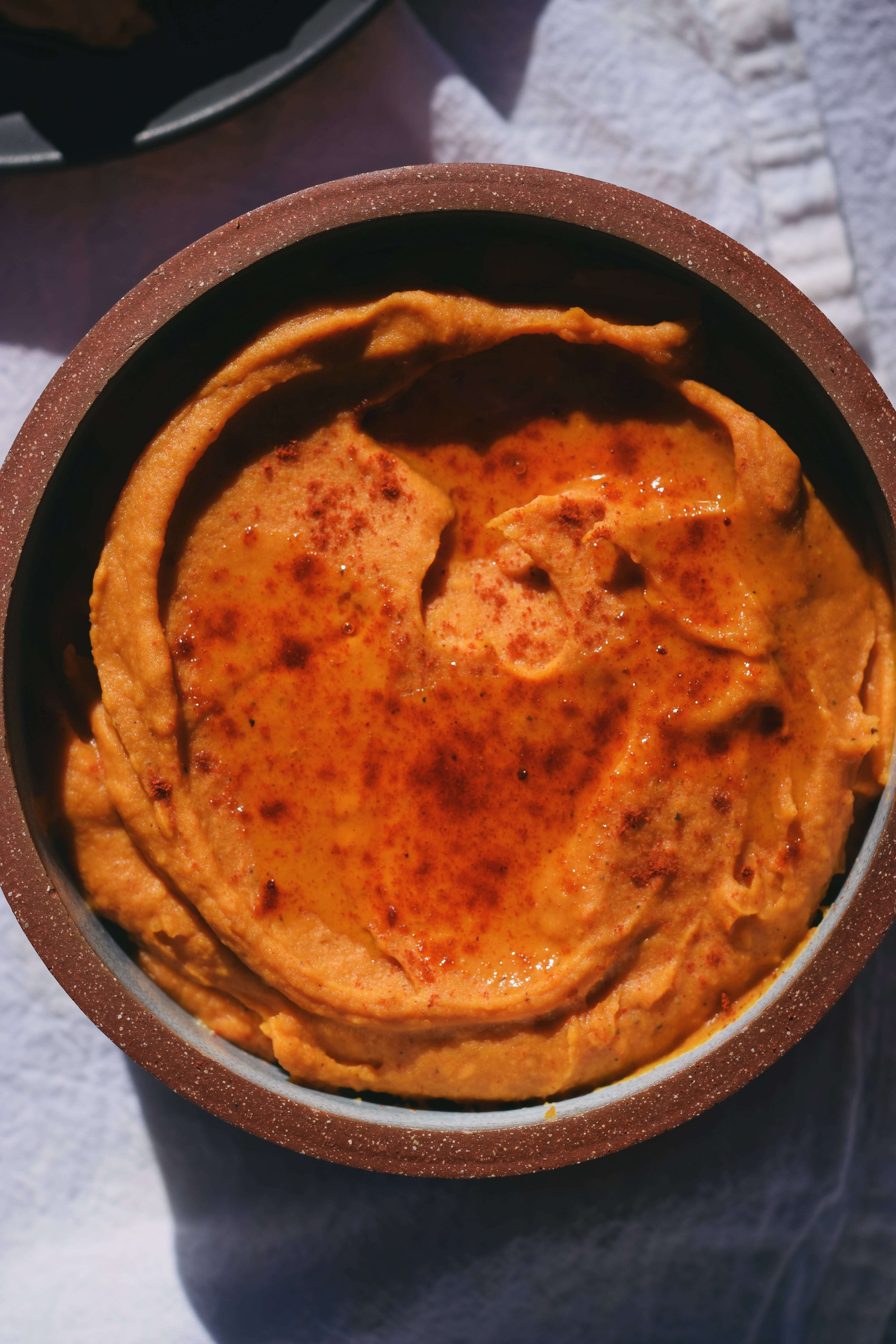 Smoky Sweet Potato and White Bean Dip