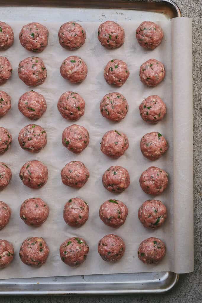 Homemade Meatballs