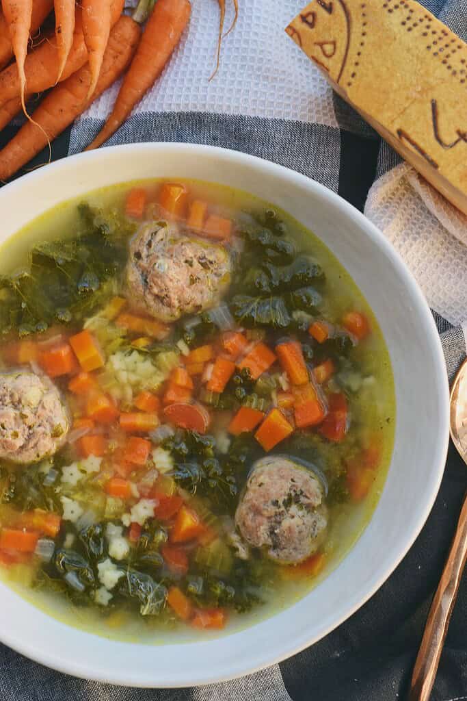 Homemade Italian Wedding Soup