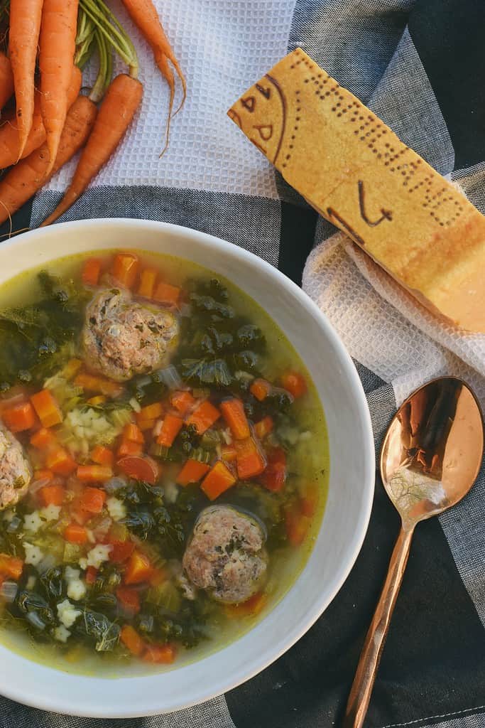 Homemade Italian Wedding Soup