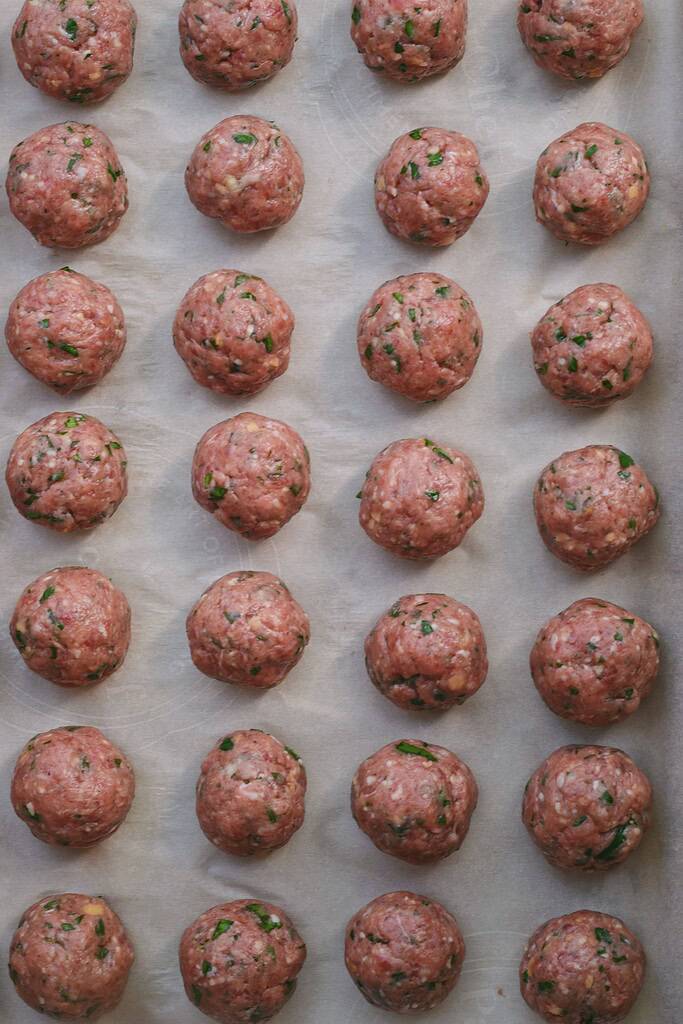 Italian Style Homemade Meatballs