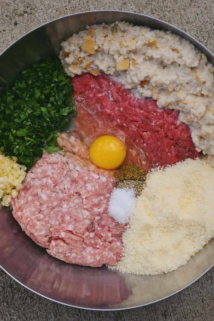 Italian Meatballs Ingredients