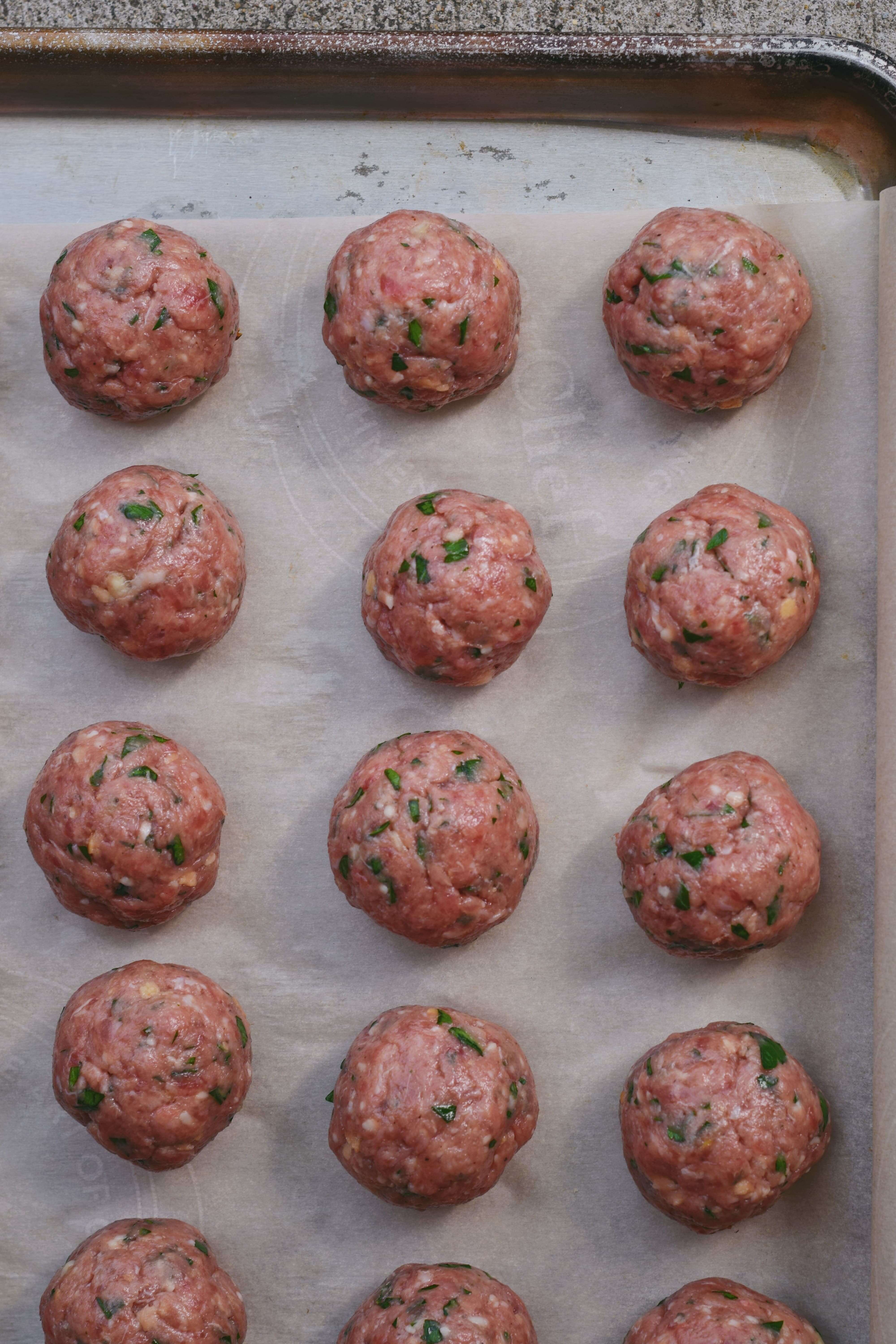 Italian Style Homemade Meatballs