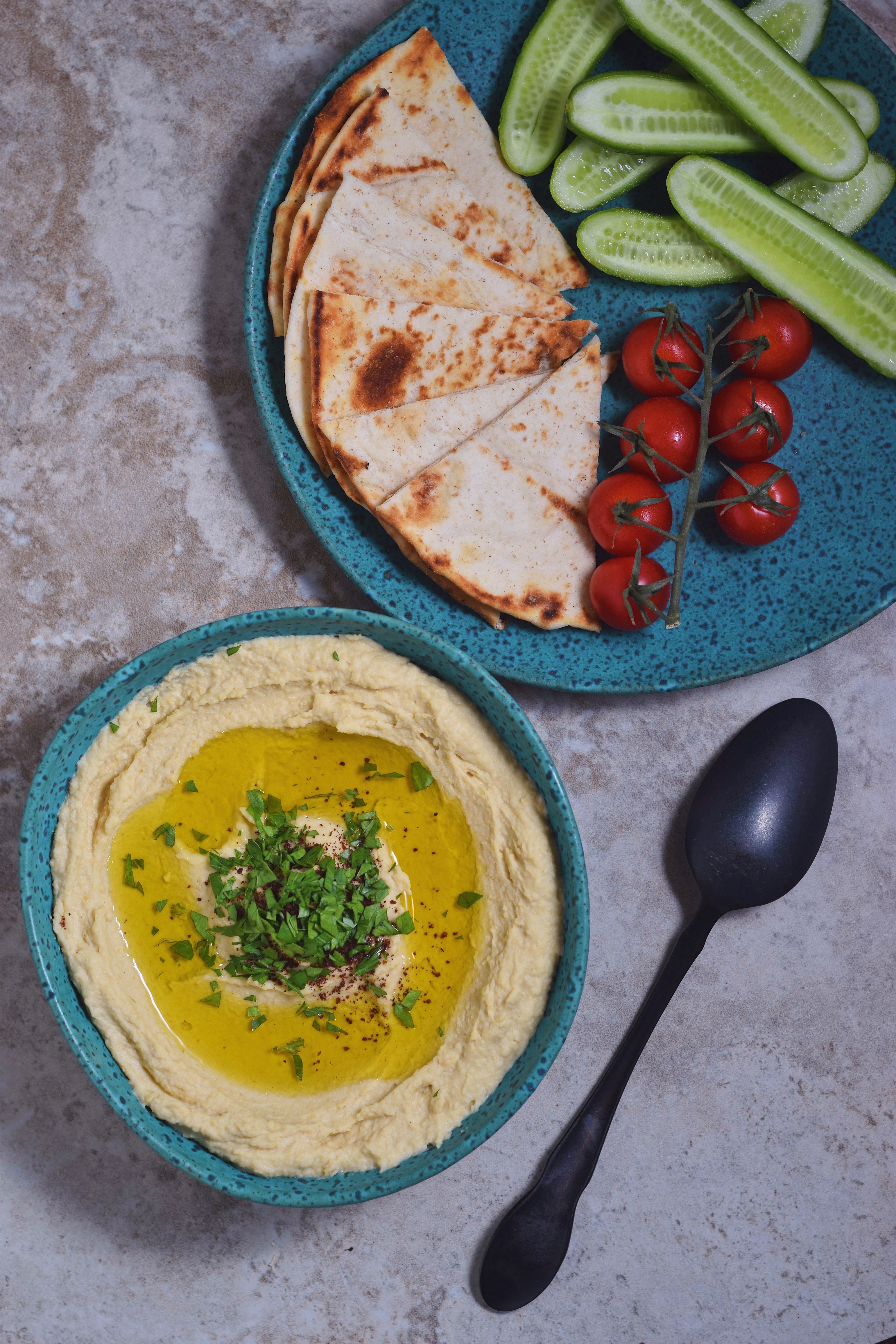 Hummus Platter for Kids (and Grown Ups!)