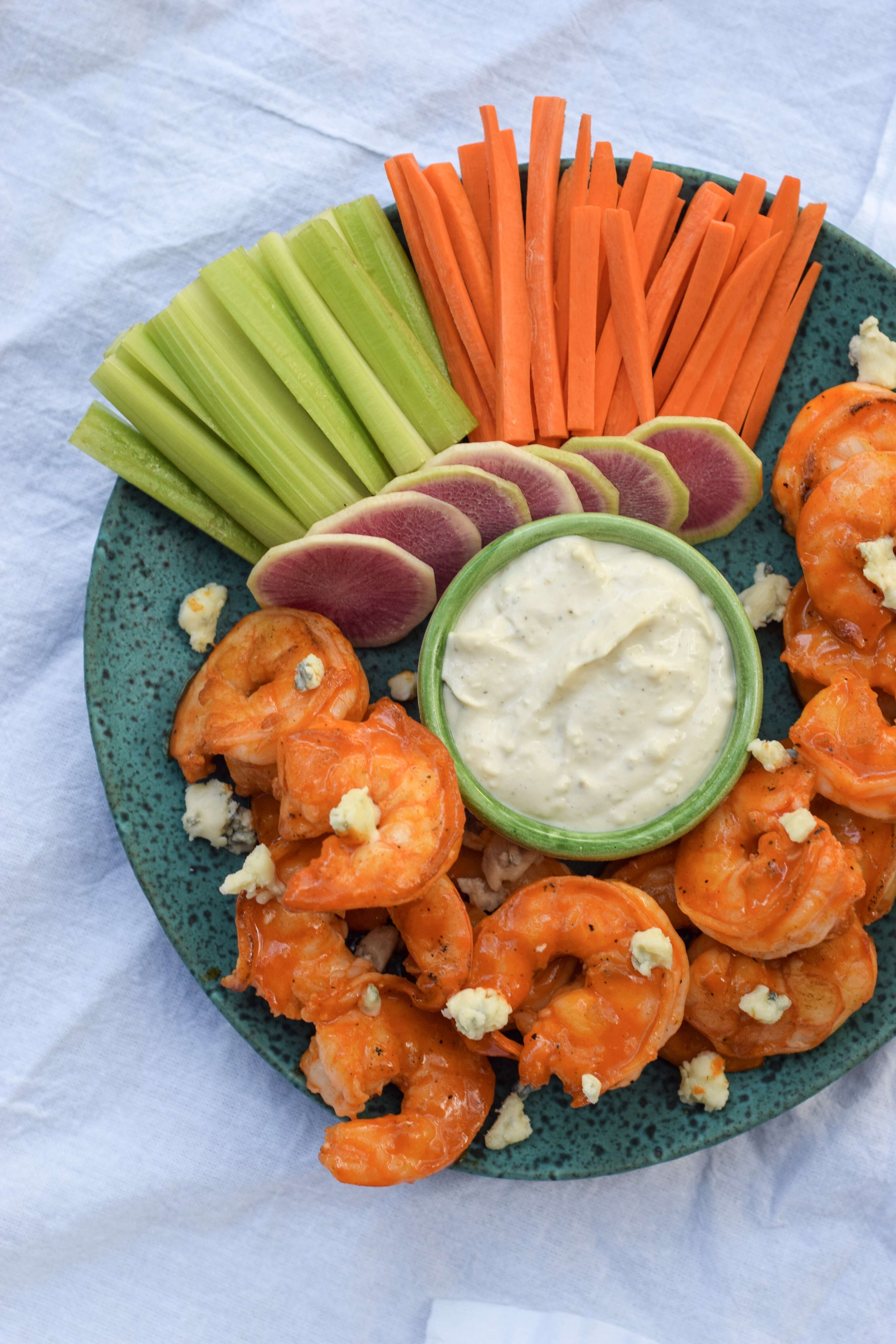 Low Carb Buffalo Shrimp