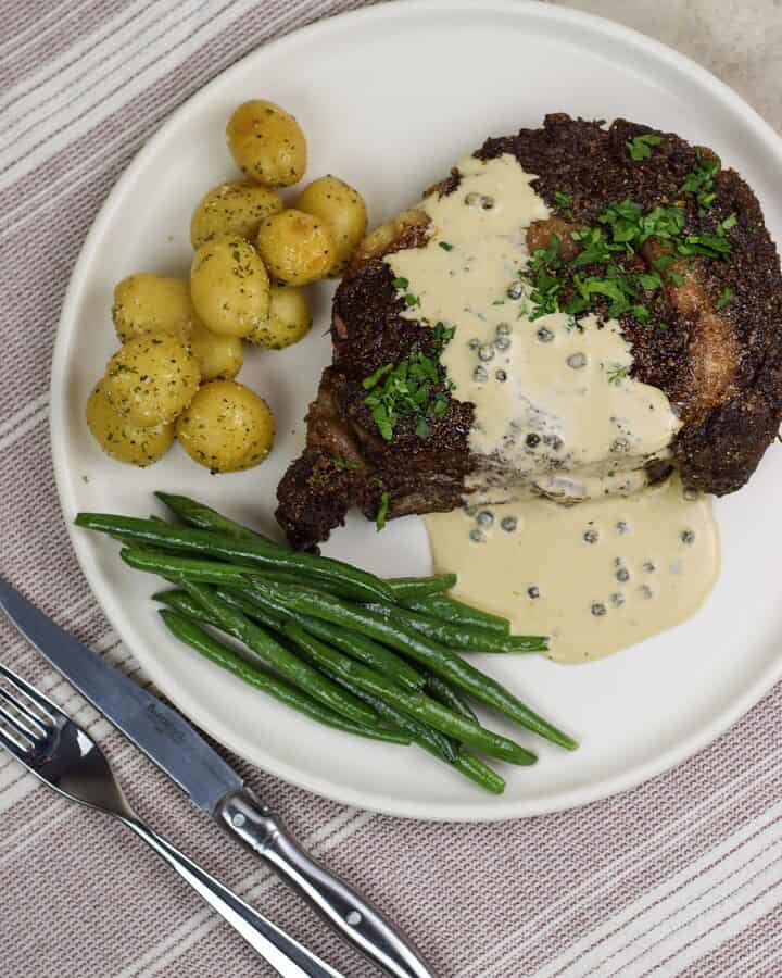 Date Night: Steak Au Poivre