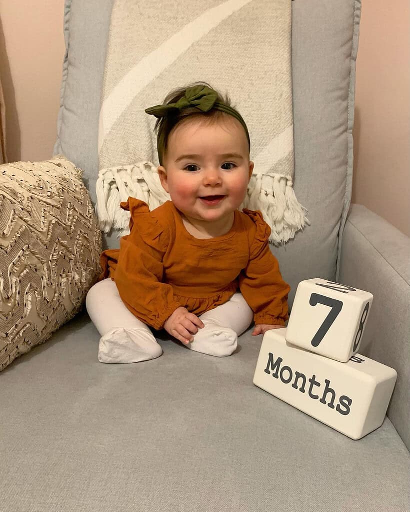 Mila 7 months