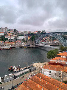 Dom Luis Bridge I Porto with a Toddler