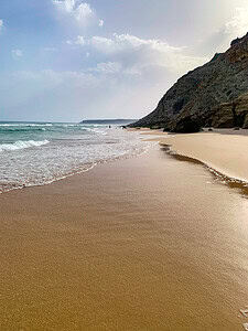 Praia Da Salema Algarve with a Toddler