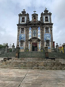 Church of Saint Ildefonso Porto with a Toddler