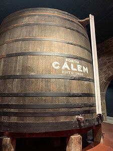 Caves Calem Port Wine Tour with a Toddler