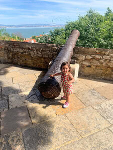 Castelo Sao Jorge with Toddler
