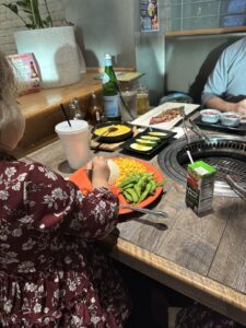 Japanese BBQ in Dallas with Kids