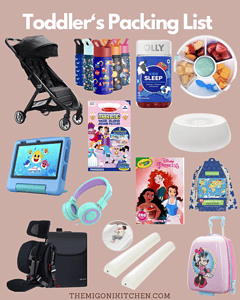 Toddler Packing Checklist for Summer Euro Trip