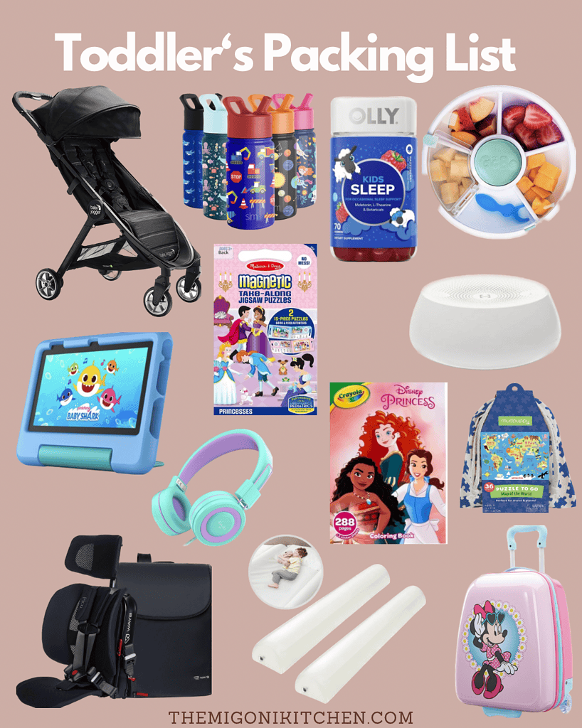 Toddler Packing Checklist for Summer Euro Trip