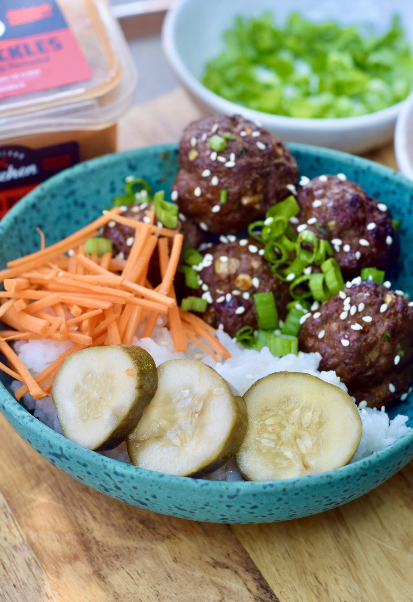 Bulgogi Meatballs - Kids Eat in Color